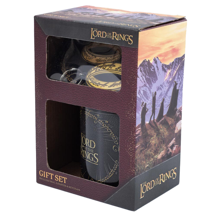 The Lord Of The Rings Mug & Coaster Set by Entertainment>Movies>The Lord Of The Rings