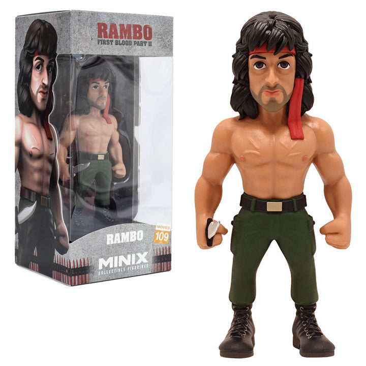 Rambo First Blood II MINIX Figure Rambo Bandana by Entertainment>Movies>Rambo