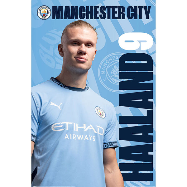 Manchester City FC Haaland Poster 85