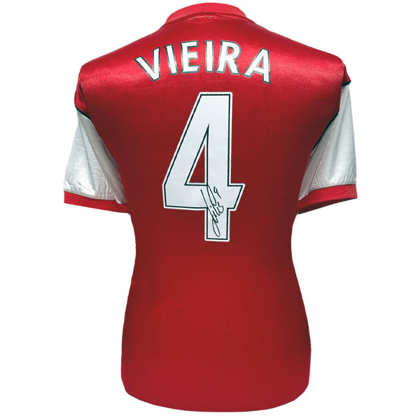 Arsenal FC Vieira Signed Shirt by Football>Premier League>Arsenal FC