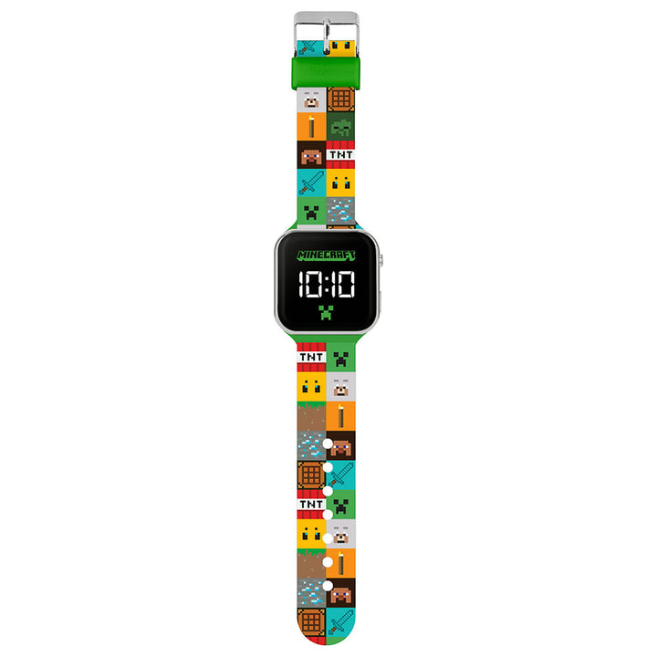 Minecraft Junior LED Watch by Entertainment>Gaming>Minecraft