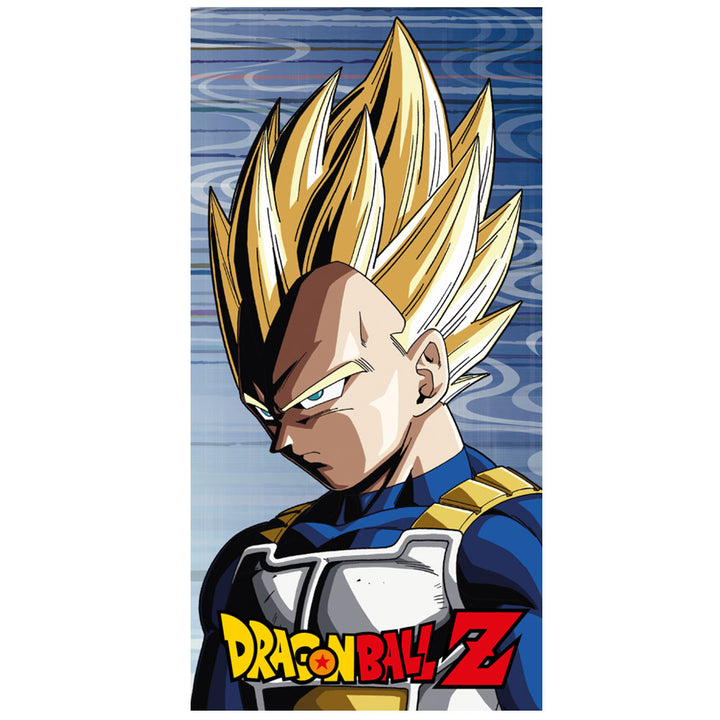 Dragon Ball Z Saiyan Vegeta Towel by Entertainment>TV Series>Dragon Ball Z