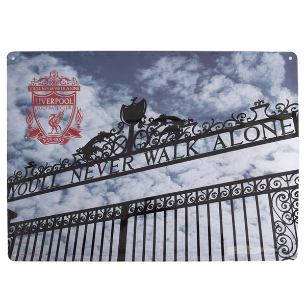 Liverpool FC Shankly Gates Large Sign by Football>Premier League>Liverpool FC