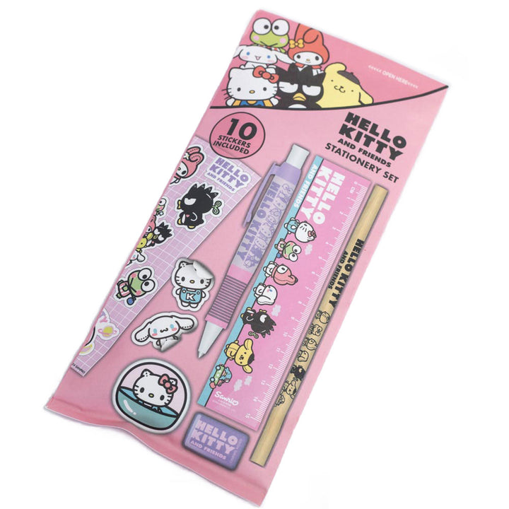 Hello Kitty 6pc Stationery Set by Entertainment>TV Series>Hello Kitty