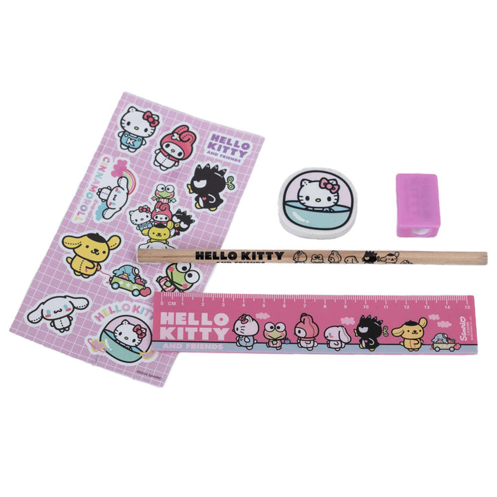 Hello Kitty 6pc Stationery Set by Entertainment>TV Series>Hello Kitty