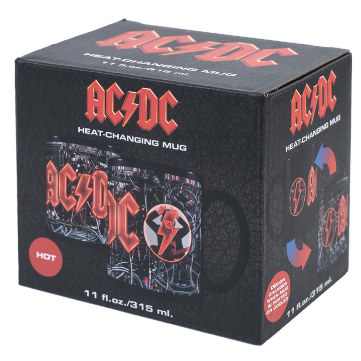 AC/DC Heat Changing Mug by Entertainment>Music>AC/DC