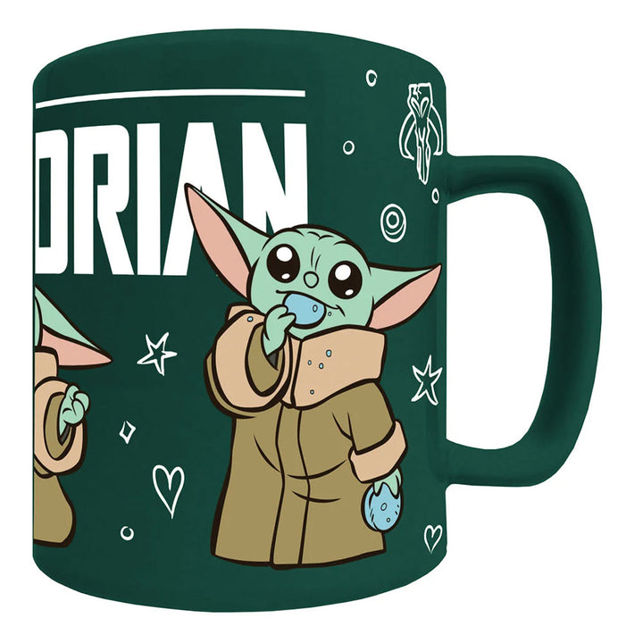 Star Wars: The Mandalorian Fuzzy Grogu Mug by Entertainment>TV Series>Star Wars: The Mandalorian