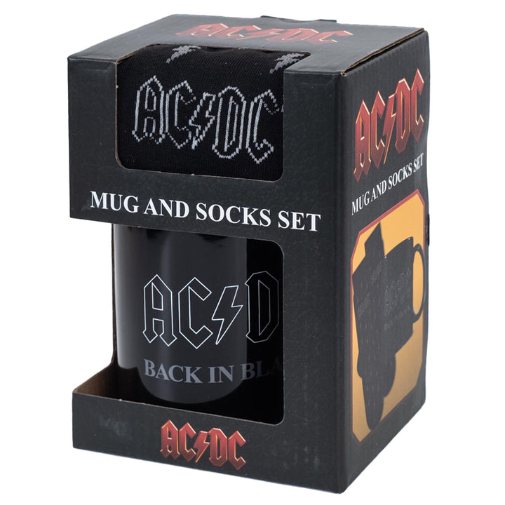 AC/DC Mug & Sock Set by Entertainment>Music>AC/DC