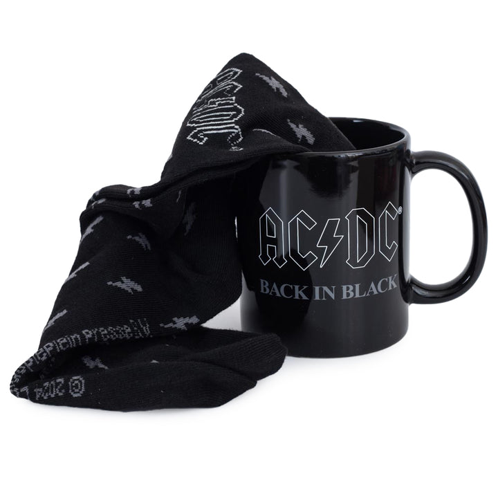 AC/DC Mug & Sock Set by Entertainment>Music>AC/DC