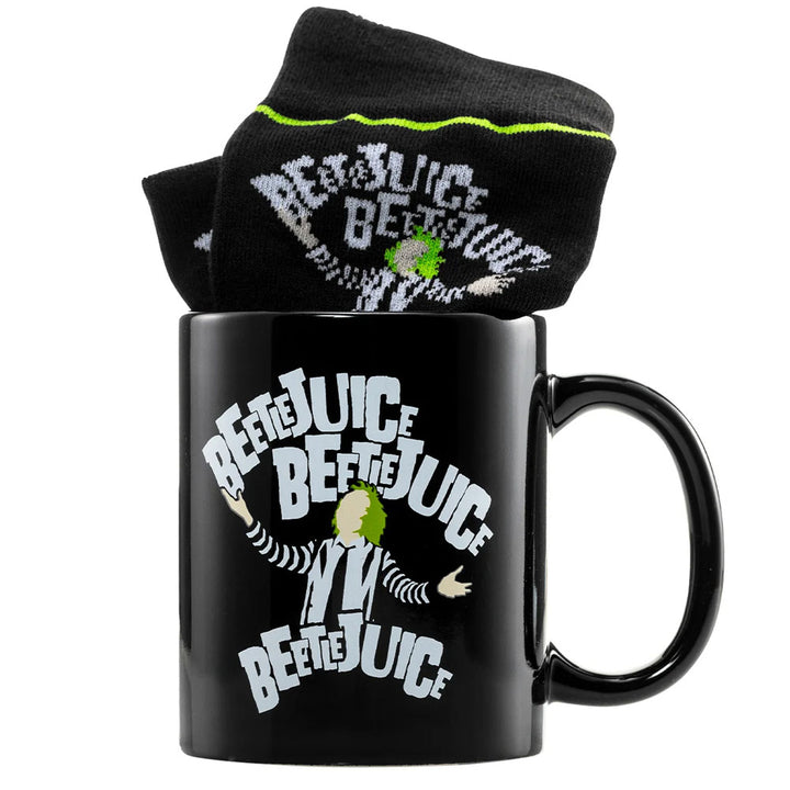 Beetlejuice Mug & Sock Set by Entertainment>Movies>Beetlejuice