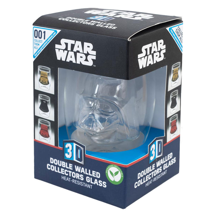 Star Wars 3D Darth Vader Feature Glass by Entertainment>Movies>Star Wars