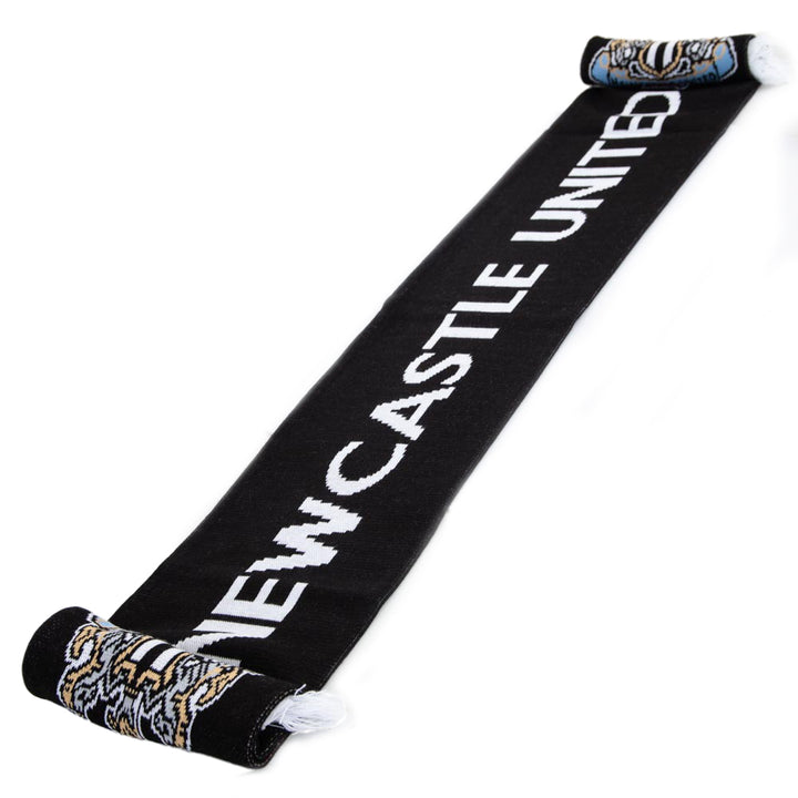 Newcastle United FC Crest Scarf by Football>Premier League>Newcastle United FC