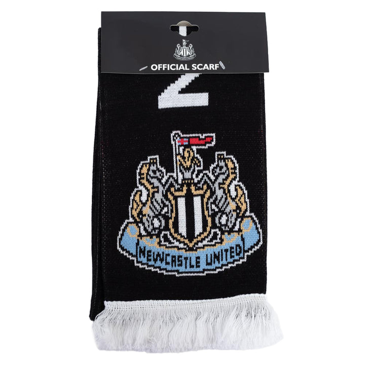 Newcastle United FC Crest Scarf by Football>Premier League>Newcastle United FC