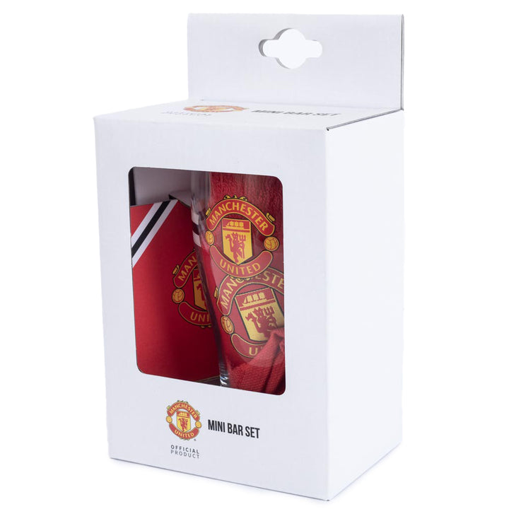 Manchester United FC Core Stripe Mini Bar Set by Football>Premier League>Manchester United FC