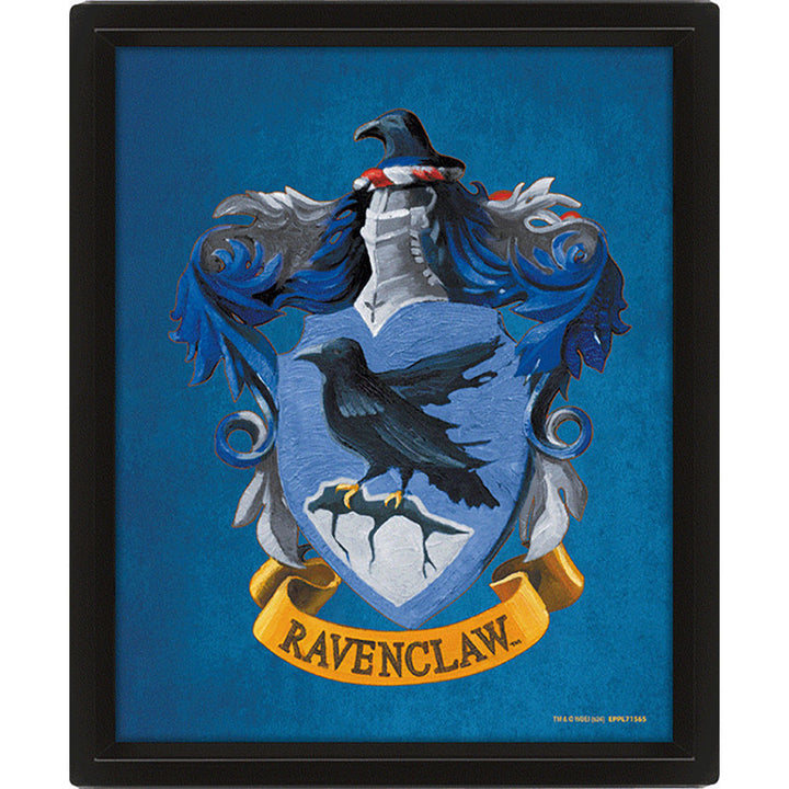 Harry Potter Ravenclaw Framed 3D Picture by Entertainment>Movies>Harry Potter