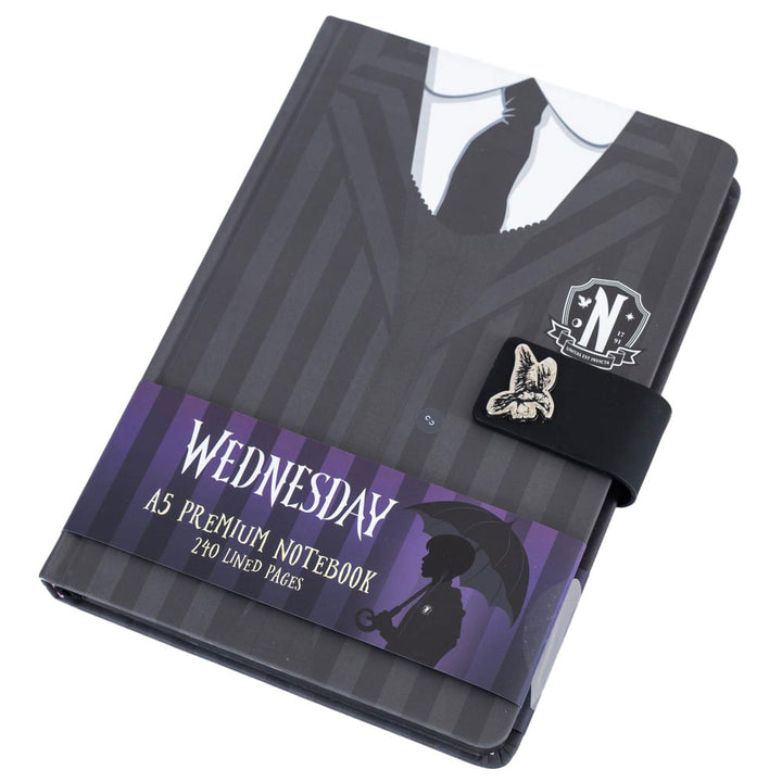 Wednesday Premium Notebook by Entertainment>TV Series>Wednesday