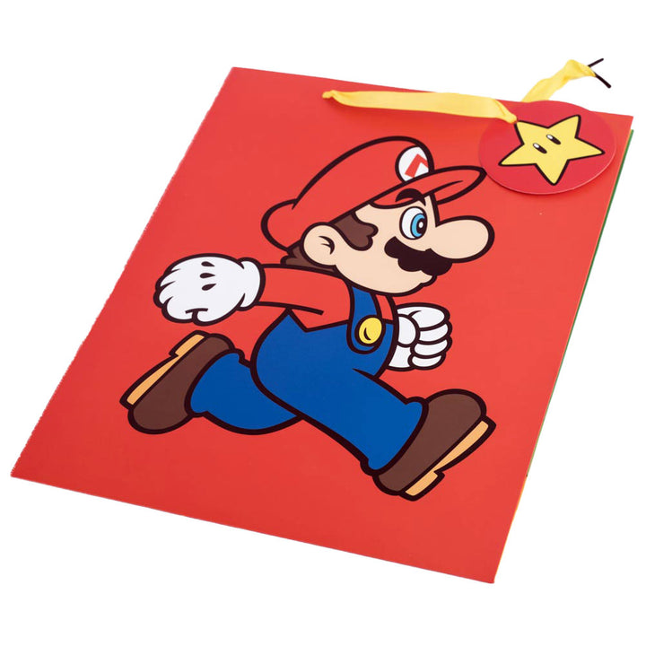 Super Mario Medium Gift Bag by Entertainment>Gaming>Super Mario