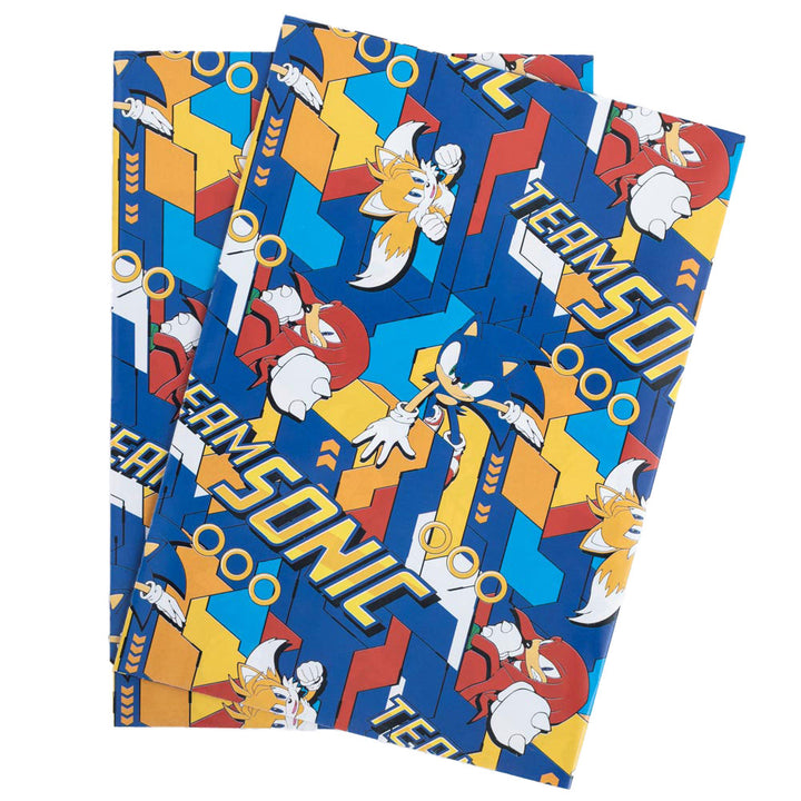 Sonic The Hedgehog Gift Wrap by Entertainment>Gaming>Sonic The Hedgehog