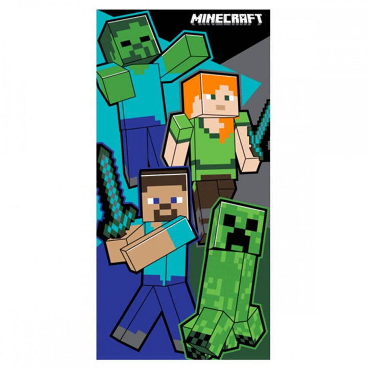 Minecraft Characters Towel by Minecraft