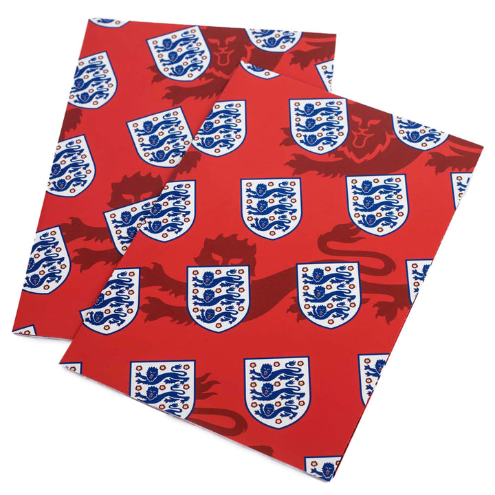 England FA Crest Gift Wrap by Football>International>England FA