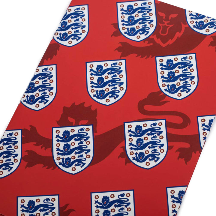 England FA Crest Gift Wrap by Football>International>England FA