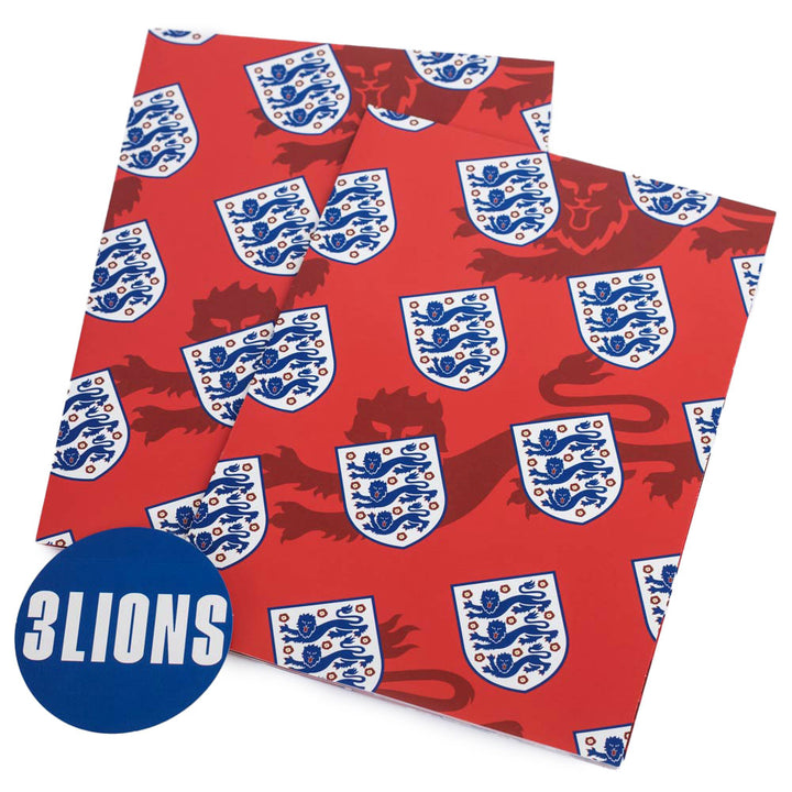 England FA Crest Gift Wrap by Football>International>England FA