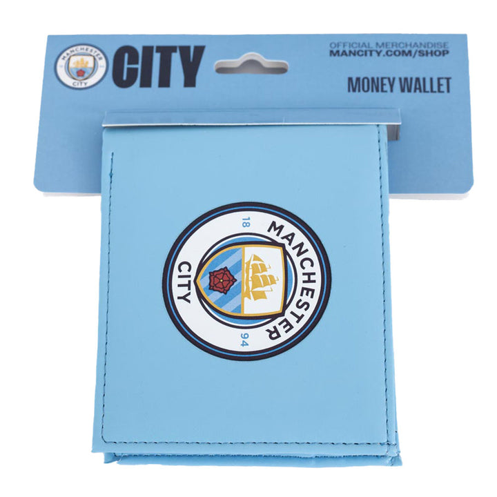 Manchester City FC Coloured PU Wallet by Football>Premier League>Manchester City FC