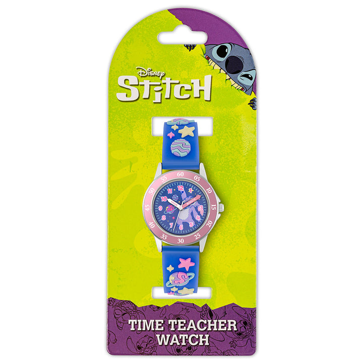 Lilo & Stitch Purple Junior Time Teacher Watch by Entertainment>Movies>Lilo & Stitch