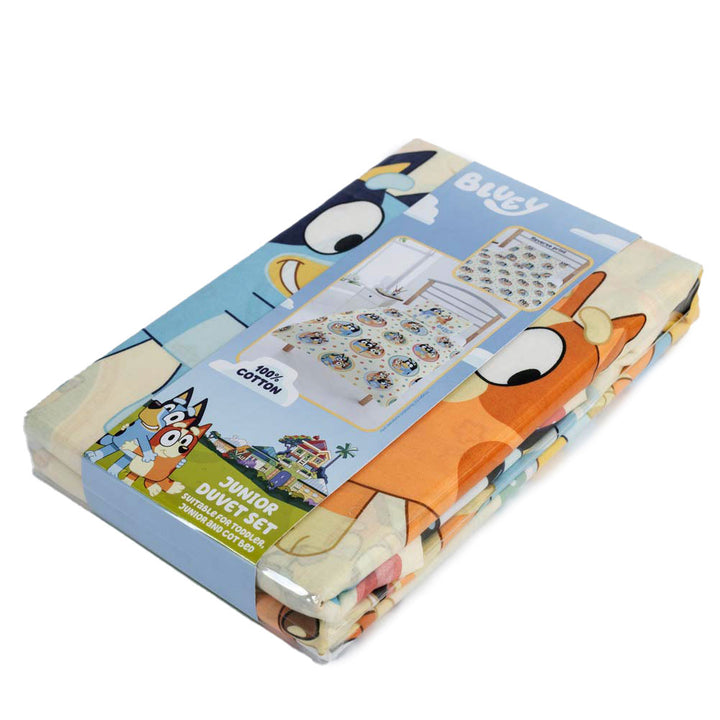 Bluey Frames Junior Duvet Set by Entertainment>TV Series>Bluey