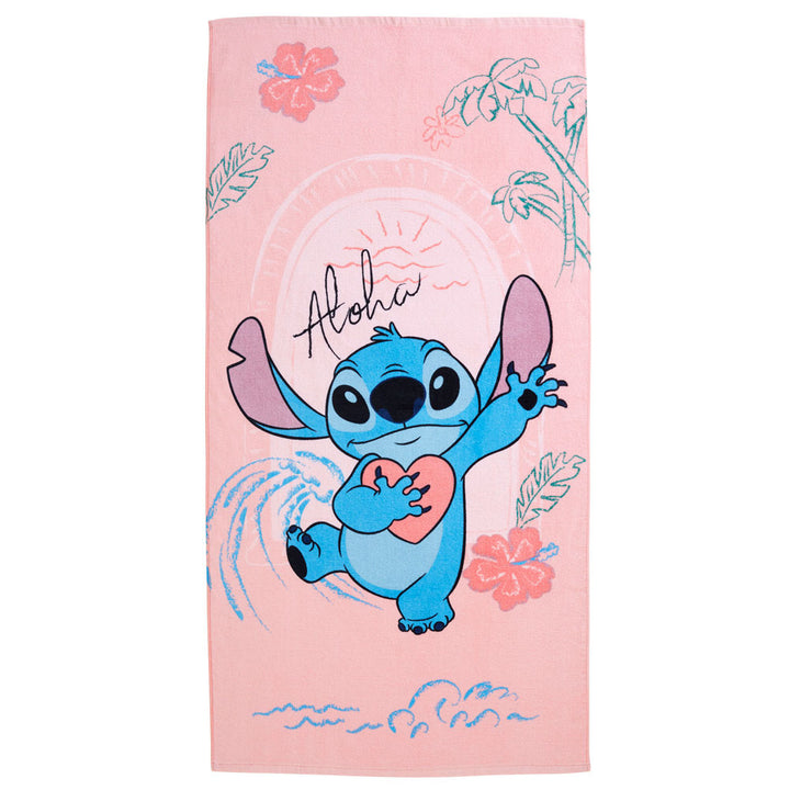 Lilo & Stitch Aloha Towel by Entertainment>Movies>Lilo & Stitch