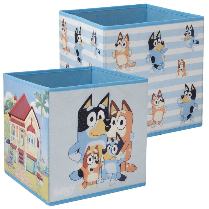 Bluey Twin Pack Storage Cube by Entertainment>TV Series>Bluey