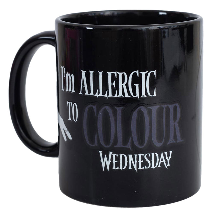 Wednesday Heat Changing Mug by Entertainment>TV Series>Wednesday