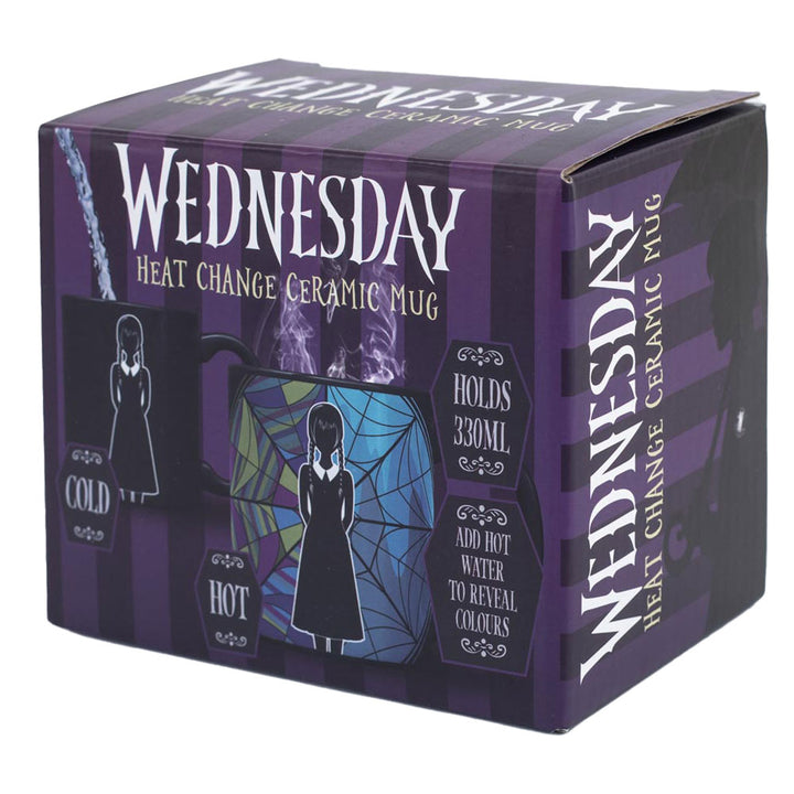 Wednesday Heat Changing Mug by Entertainment>TV Series>Wednesday