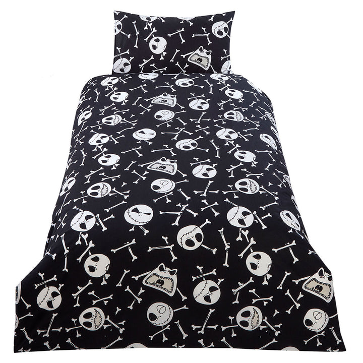 The Nightmare Before Christmas Single Duvet Set by Entertainment>Movies>Nightmare Before Christmas