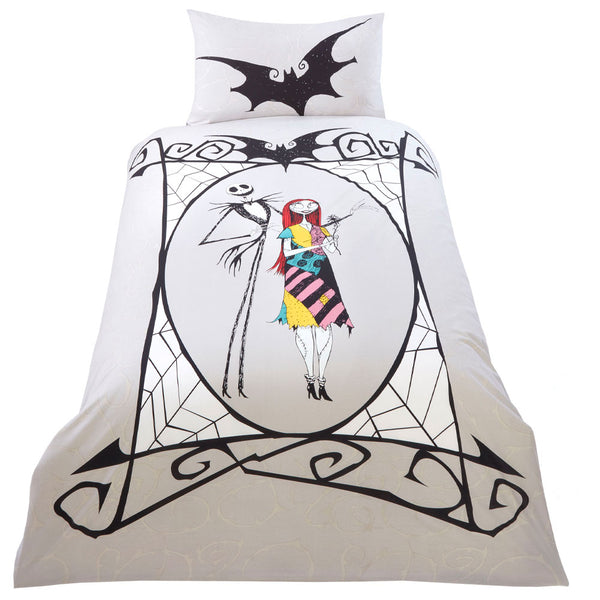 The Nightmare Before Christmas Single Duvet Set by Entertainment>Movies>Nightmare Before Christmas