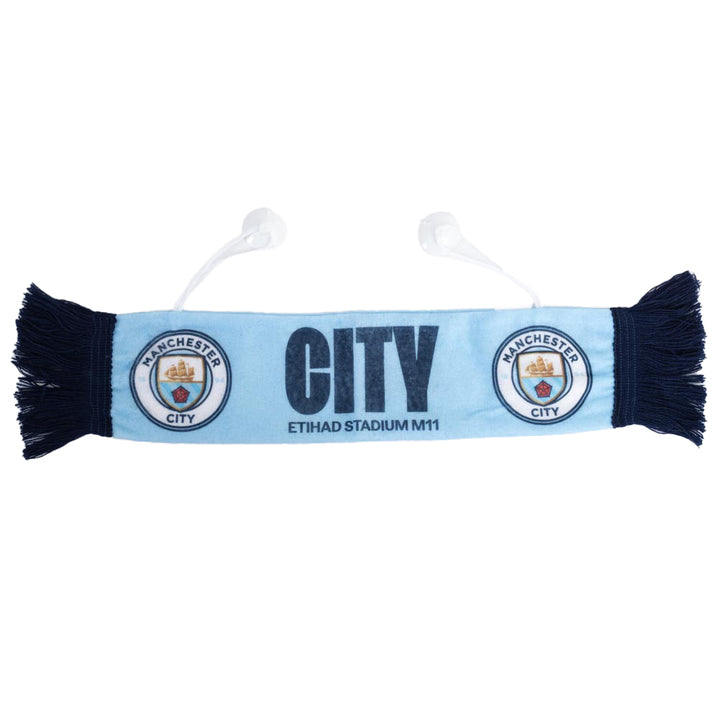 Manchester City FC Mini City Car Scarf by Football>Premier League>Manchester City FC