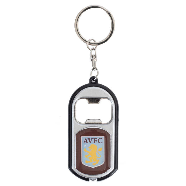 Aston Villa FC Keyring Torch Bottle Opener by Football>Premier League>Aston Villa FC