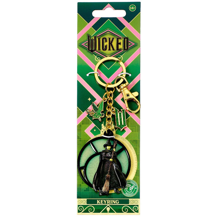 Wicked Elphaba Window Charm Keyring by Entertainment>Movies>Wicked