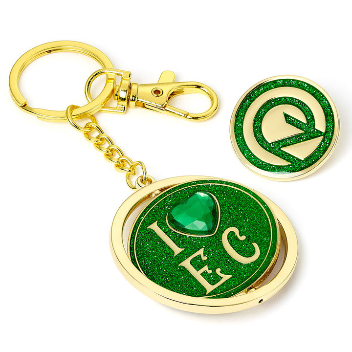 Wicked I Love Emerald City Keyring & Badge Set by Entertainment>Movies>Wicked