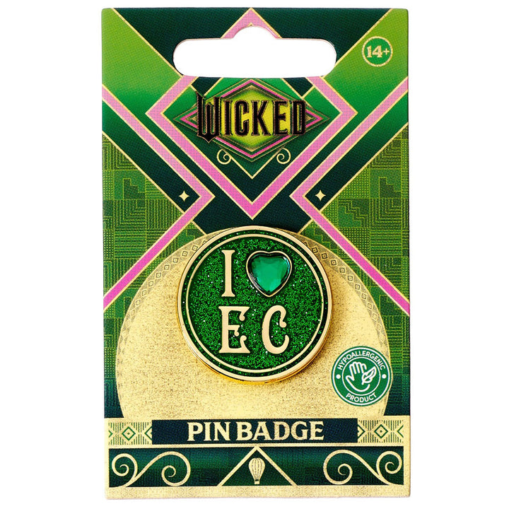 Wicked I Love Emerald City Badge by Entertainment>Movies>Wicked