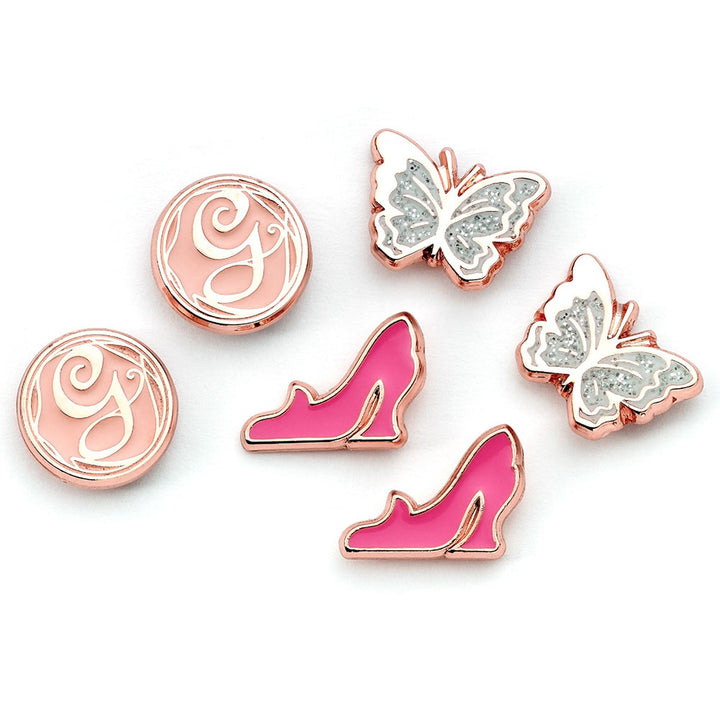 Wicked Glinda Stud Earrings Set by Entertainment>Movies>Wicked