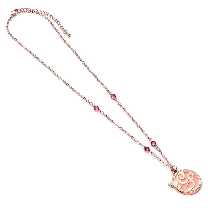 Wicked Rose Gold Plated Glinda Necklace by Entertainment>Movies>Wicked