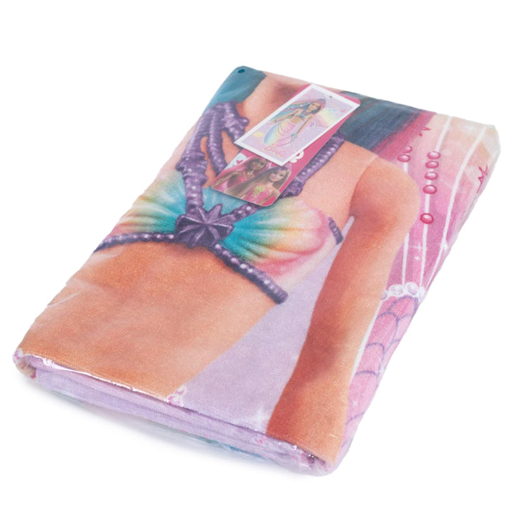 Barbie Mermaid Towel by Entertainment>Movies>Barbie