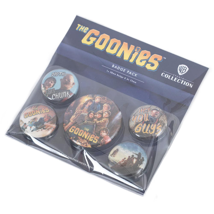 The Goonies Button Badge Set by Entertainment>Movies>The Goonies