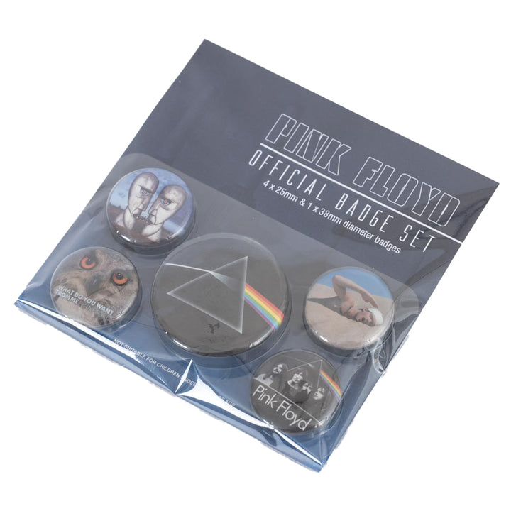 Pink Floyd Classic Button Badge Set by Entertainment>Music>Pink Floyd