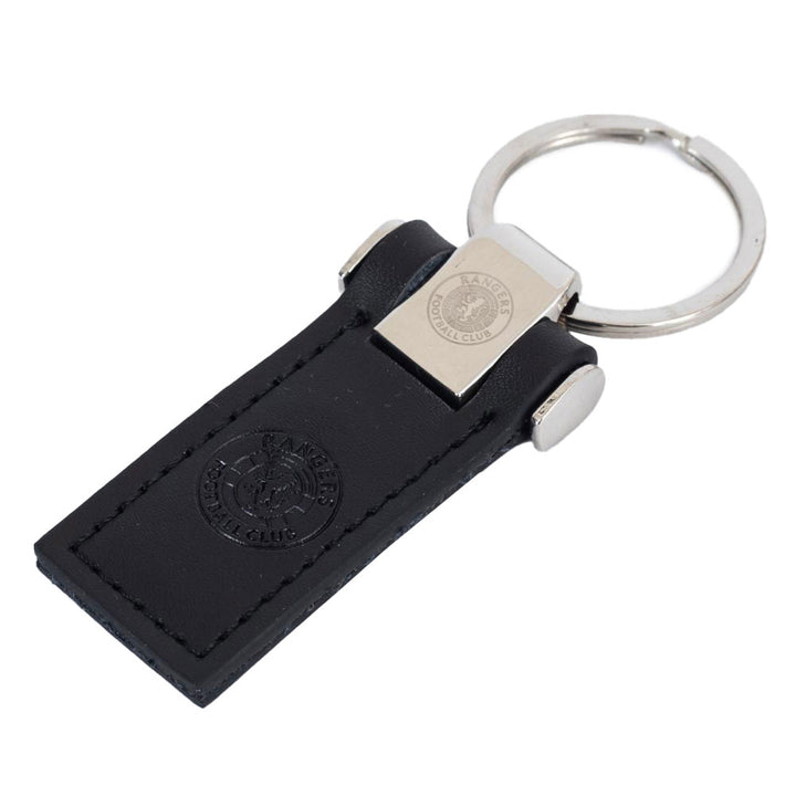 Rangers FC Leather Key Fob by Football>European Leagues>Rangers FC