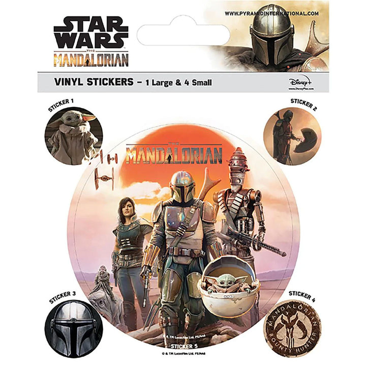 Star Wars: The Mandalorian Legacy Stickers by Entertainment>TV Series>Star Wars: The Mandalorian