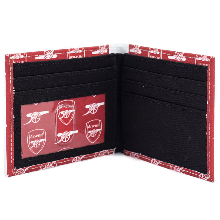 Arsenal FC Coloured Icon Wallet by Football>Premier League>Arsenal FC