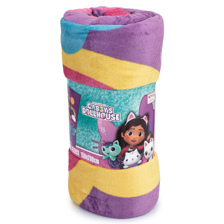 Gabby's Dollhouse XL Premium Fleece Blanket by Entertainment>TV Series>Gabby's Dollhouse