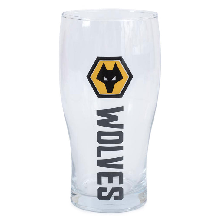 Wolverhampton Wanderers FC Tulip Pint Glass by Football>Premier League>Wolverhampton Wanderers FC